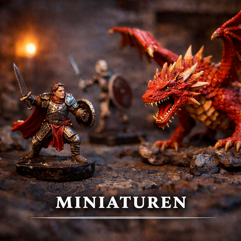 Link naar Dungeons & Dragons miniaturen – 3D-geprinte fantasy miniaturen