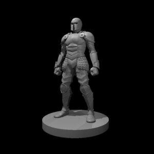 Animated Armor  position of attention