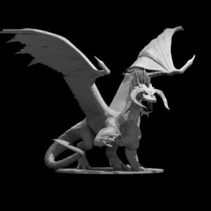Black Dragon Adult wings closed