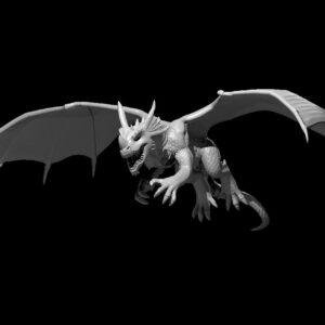 Blue Dragon Wyrmling Flying