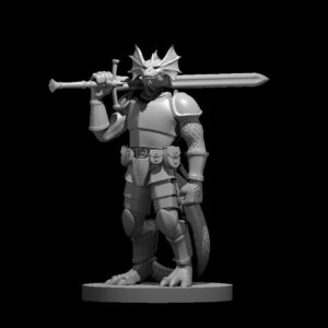 Brass Half Dragon