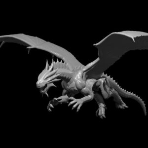 Bronze Dragon Wyrmling Flying