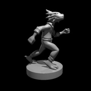 Dragonborn Child Male Running