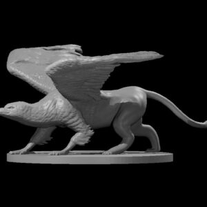 Griffon standing
