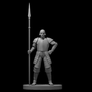 Guard Male w spear