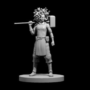 Medusa Female Blacksmith