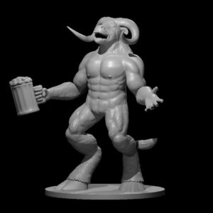 Minotaur Drinking