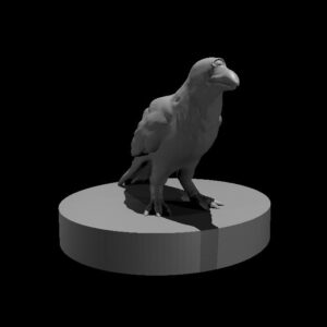 Raven one eyed