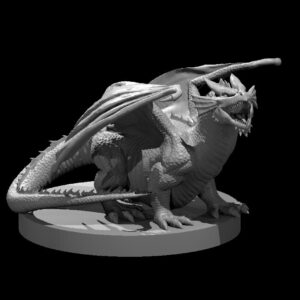 Red Dragon Wyrmling Chonky