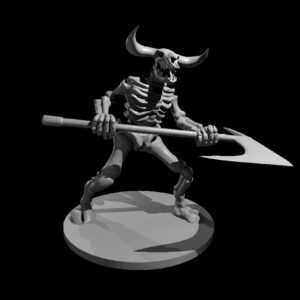 Skeleton Minotaur