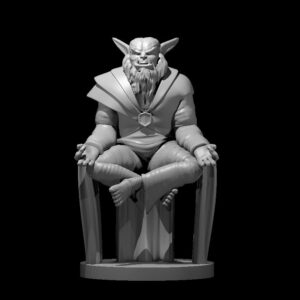 Bugbear Male Monk Medidating