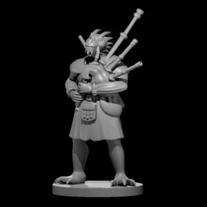 Dragonborn Male Bard with Bagpipes 2.JPG