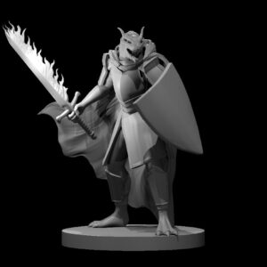 Dragonborn Paladin Hexblade Warlock