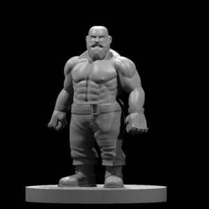 Dwarf Male Monk 3