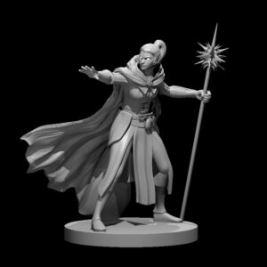 Elf Female Druid 6 Circle of Stars