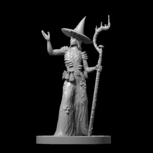 Elf Female Druid Spore Circle 2