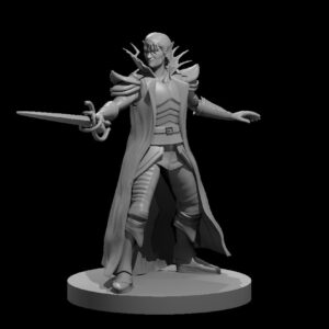Elf Male Hexblade Warlock