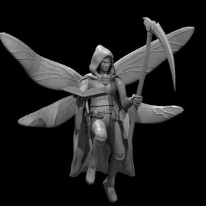 Fairyfolk Female Necromancer Wizard