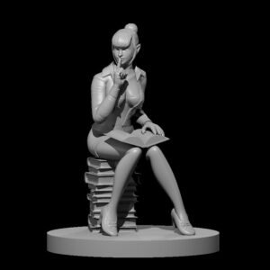 Female Elven Sexy Librarian