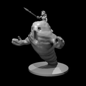 Fiendblood Halfling Female Wizard Riding a Air Elemental