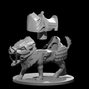 Giant Boar Mount with mini slot