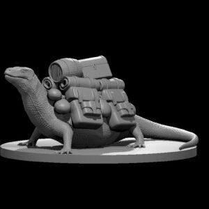 Giant Pack Lizard