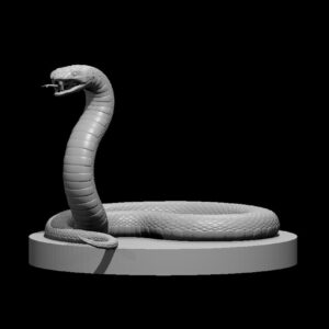 Giant Poisonous Snake