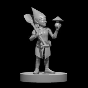Gnome Female Grave Cleric