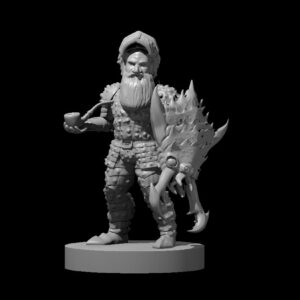 Gnome Male Artificer in Ankheg Plate Armor
