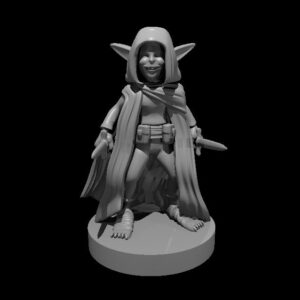 Goblin Female Rogue two Daggers