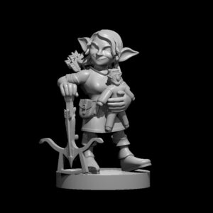Goblin Female Rogue with Stuffed Firbolg
