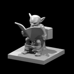 Goblin on a Toilet