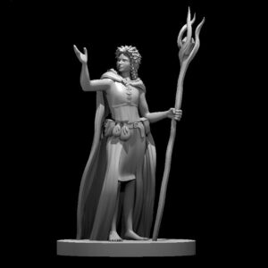 Half Dryad Female Wizard