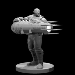Half Orc Cannoneer Artificer