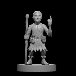 Halfling Male Druid