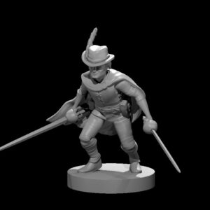 Halfling Male Rogue Swashbuckler x2 Rapiers