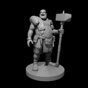 Happy Human Barbarian with Maul.JPG