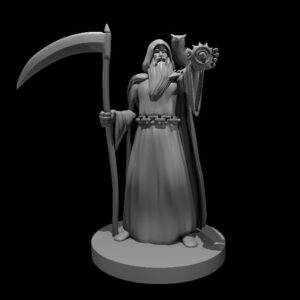Human Death Cleric with Scythe
