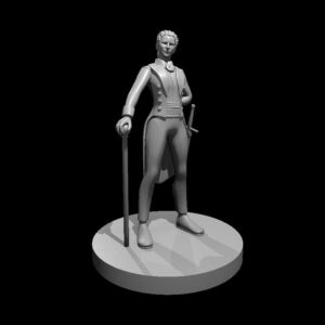 Human Female Butler Monk