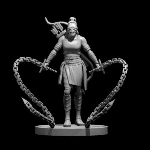 Human Female Chain Fighter