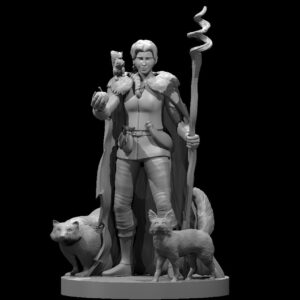 Human Female Druid 7