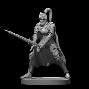 Human Female Fallen Paladin 2