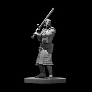 Human Female Great Weapon Fighter