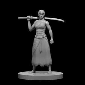 Human Female Kensai Monk 2