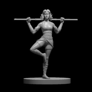 Human Female Monk 3