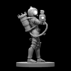 Human Female Underwater Armorer Artificer