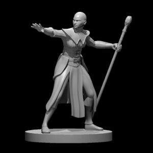 Human Female Wizard 2 bald