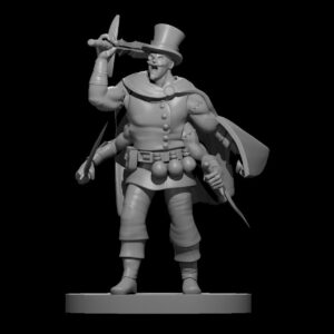 Human Fighter Classy with Undead Grafted Arms