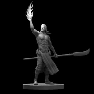 Human Male Draconic Bloodline Sorcerer