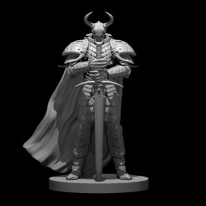 Human Male Fallen Paladin